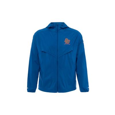 Windrunner Running Energy Printed Hooded Casual Jacket Men Jackets Blue FN3306-476
