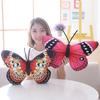 Colorful Butterfly Plush Pillow Stuffed Lifelike Butterfly Throw Pillow Cushion Home Sofa Decoration Cushion