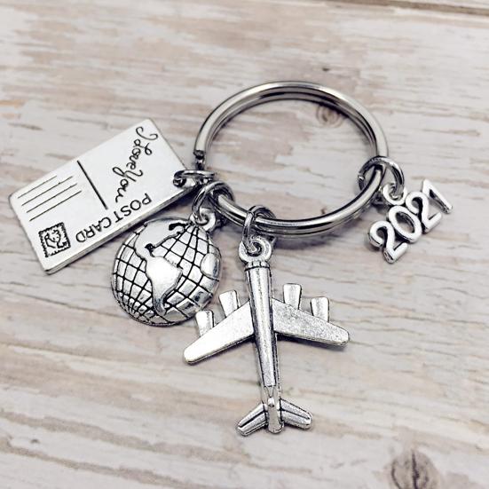 Cheap Unique Postcard Key Ring Travel Gift Compass Earth Travel ...