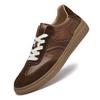 Fashion Italian Casual Flat Designer Vulcanized Shoes Classic Men Lace Up Outdoor Walking Oxford Shoe Genuine Leather Comfy Office Shoes