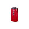 Nike NBA Icon Edition Swingman Jersey, Washington Wizards John Wall Basketball Vest Men Basketball Vest Red 864515-657