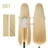 Bubuwig Synthetic Hair 100cm Long Straight Pure Color Cosplay Wigs Over 100 Colors Black White Red Blue Brown Wig Heat Resistant