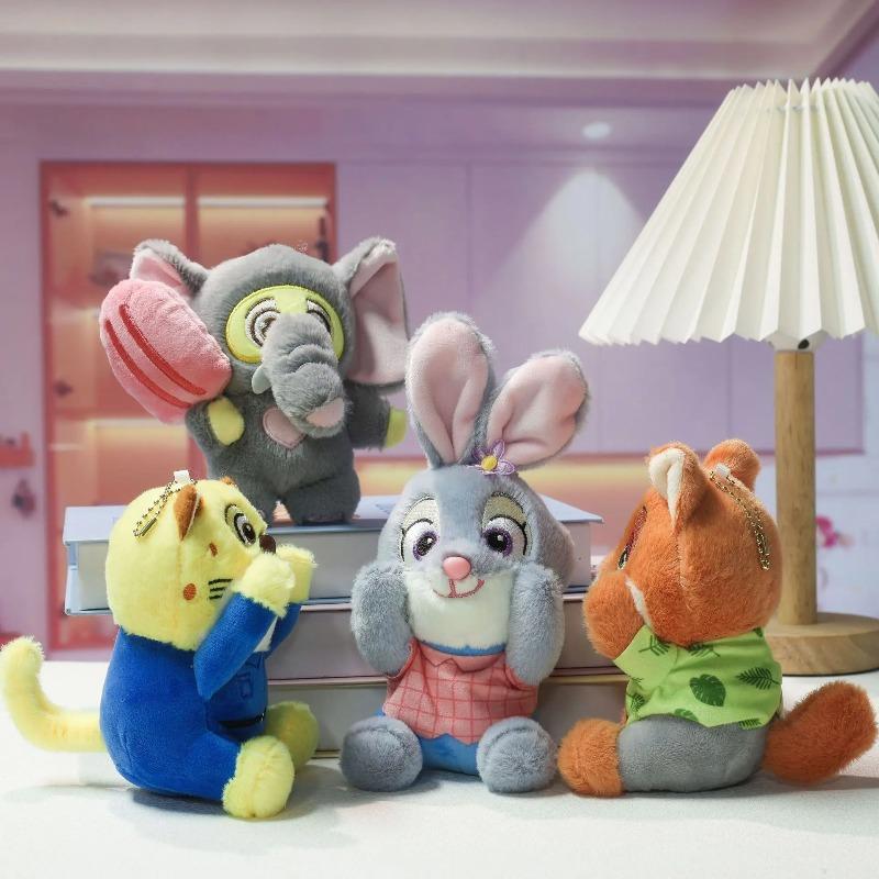 Disney S Urocze breloczki/zawieszki do torebki Zootopia Pluszowe Królik, Tygrys Lis Zootopia Pluszowa zabawka Hurtownia