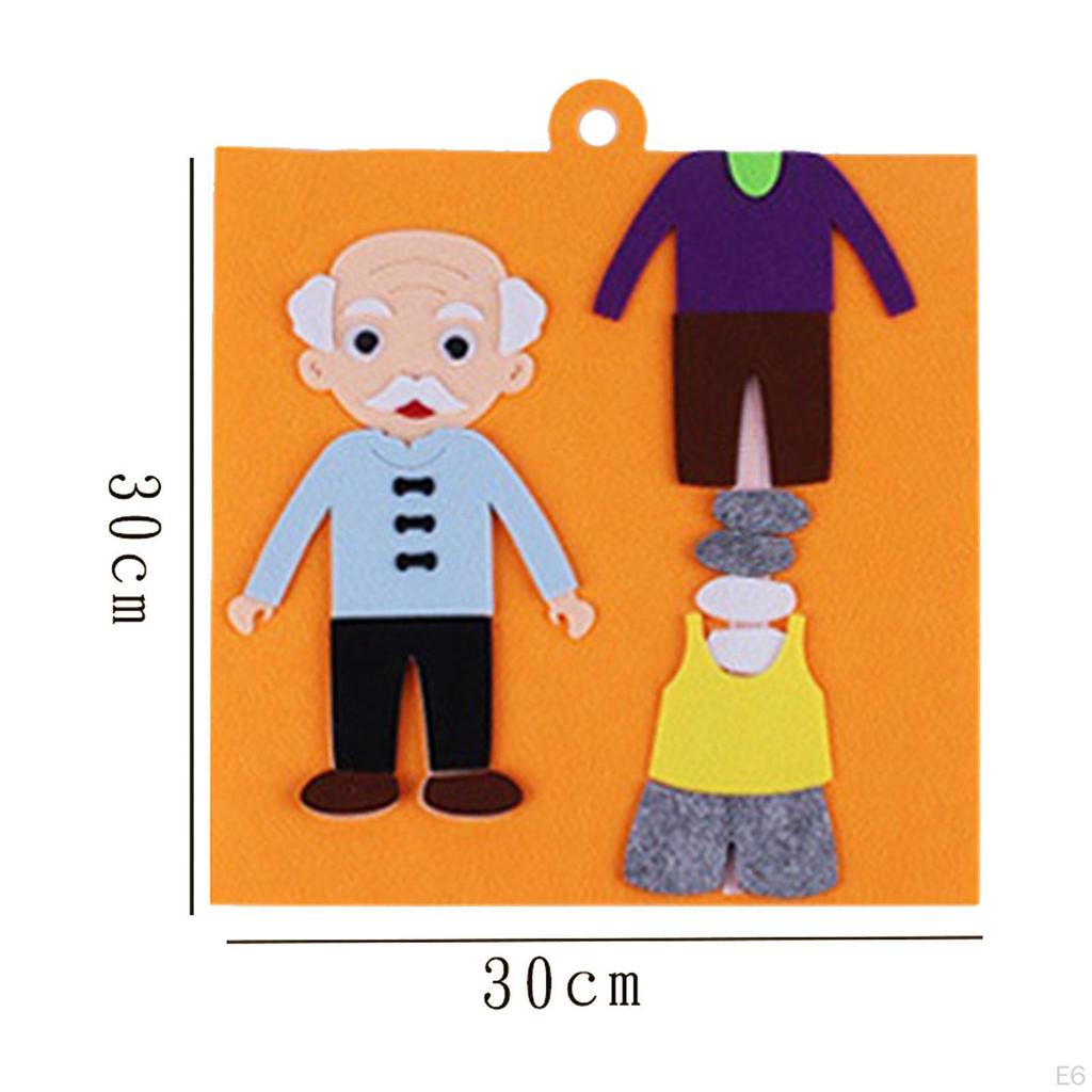 Activity Books Fine Motor Interactive Cloth Book for Toddlers Girls Unisex G