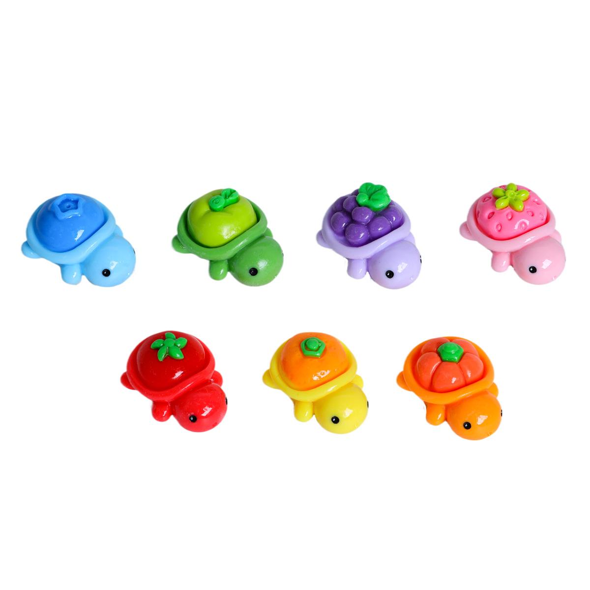 

100/50/30pcs Cute Mini Luminous Turtle Ornaments Glowing in The Dark Miniatures Turtle Micro Landscape Kids Toys Home Decoration 30pcs