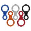 Heavy Duty 35KN Figure 8 Descender for Rock Climbing and Abseiling Technical Rope Work Aluminum Gear Outdoor Climbing