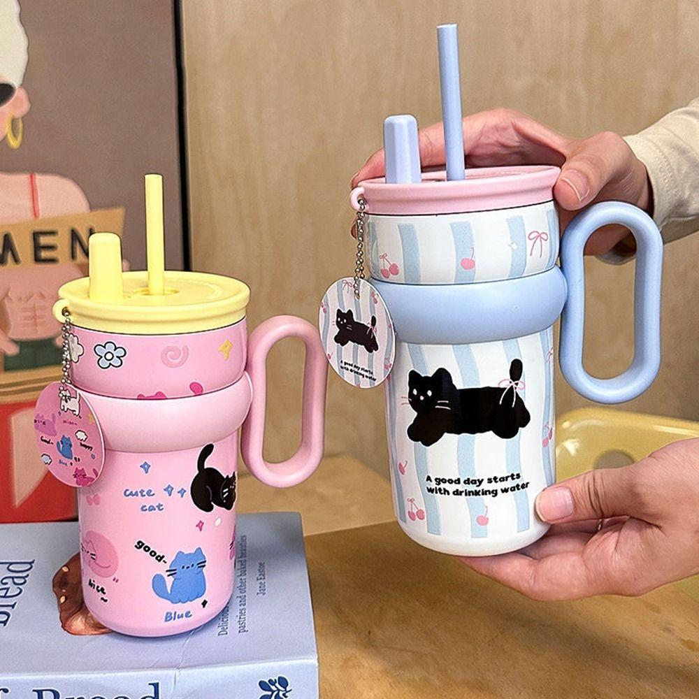 540ml Insulated Water Bottle 316 Stainless Steel Thermal Cup Portable Insulated Cup  Office