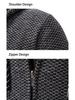 Youth Men's Hooded Knit Cardigan – Casual, Versatile Autumn/Winter Sweater Coat