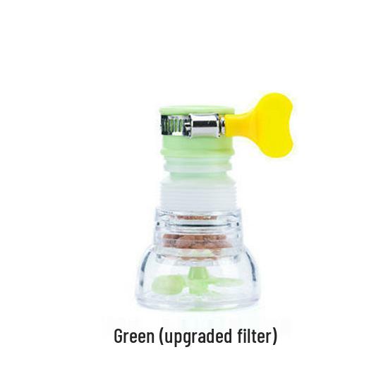 Universal Splash-Proof Kitchen Faucet Extender & Water Purifier