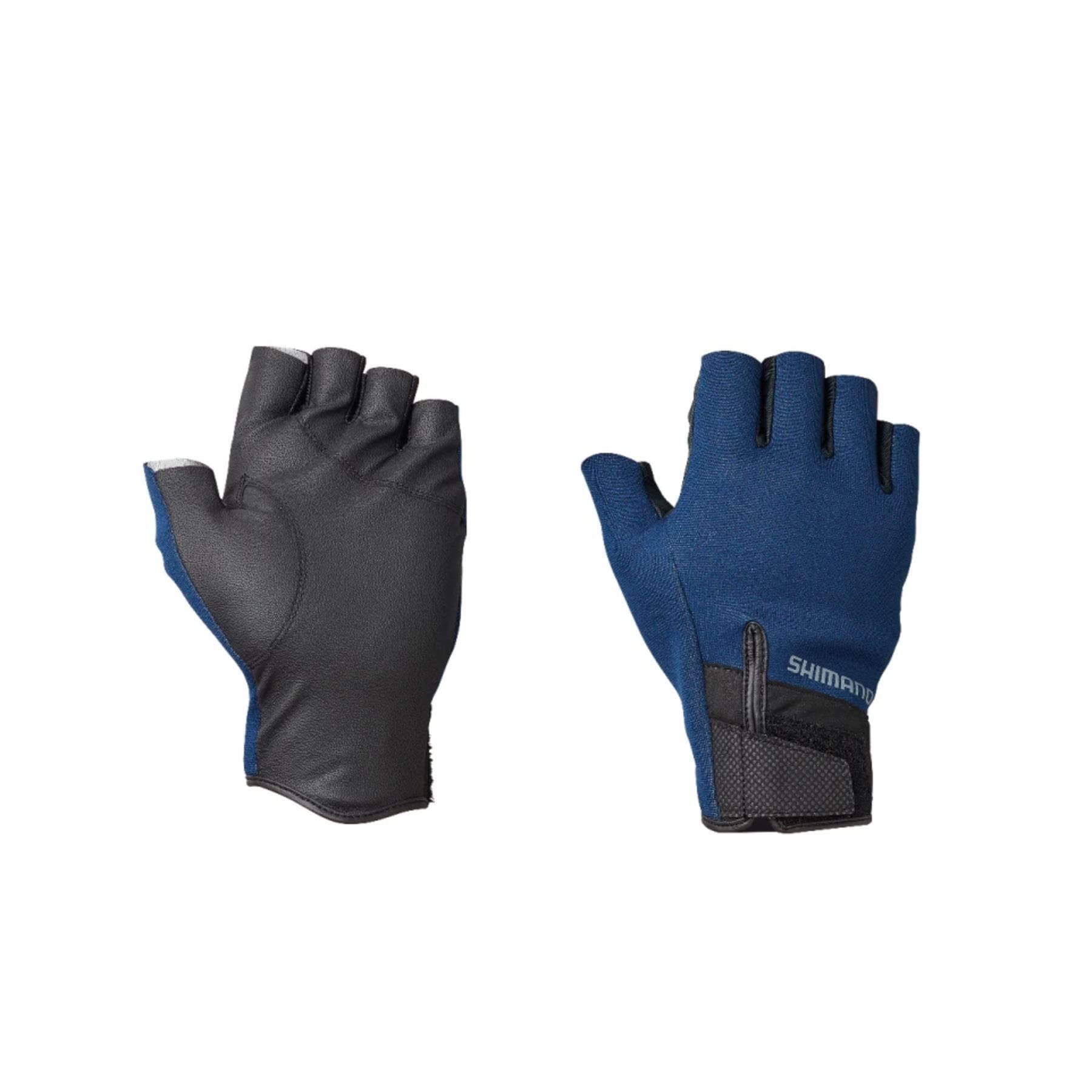 

Перчатки SHIMANO Titanium Alpha 5 Cut Navy M GL-015V тёмно-синий