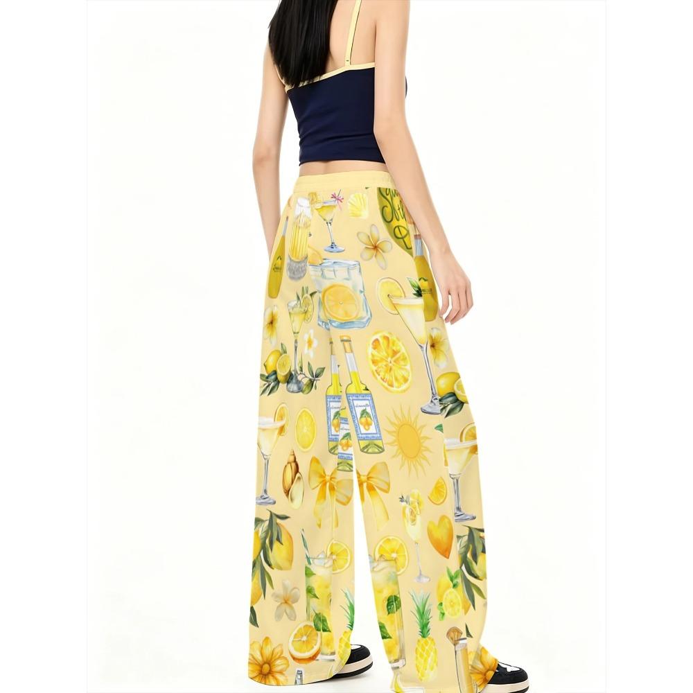 Women's Loose Fashion Casual Sports Wide Leg Pants