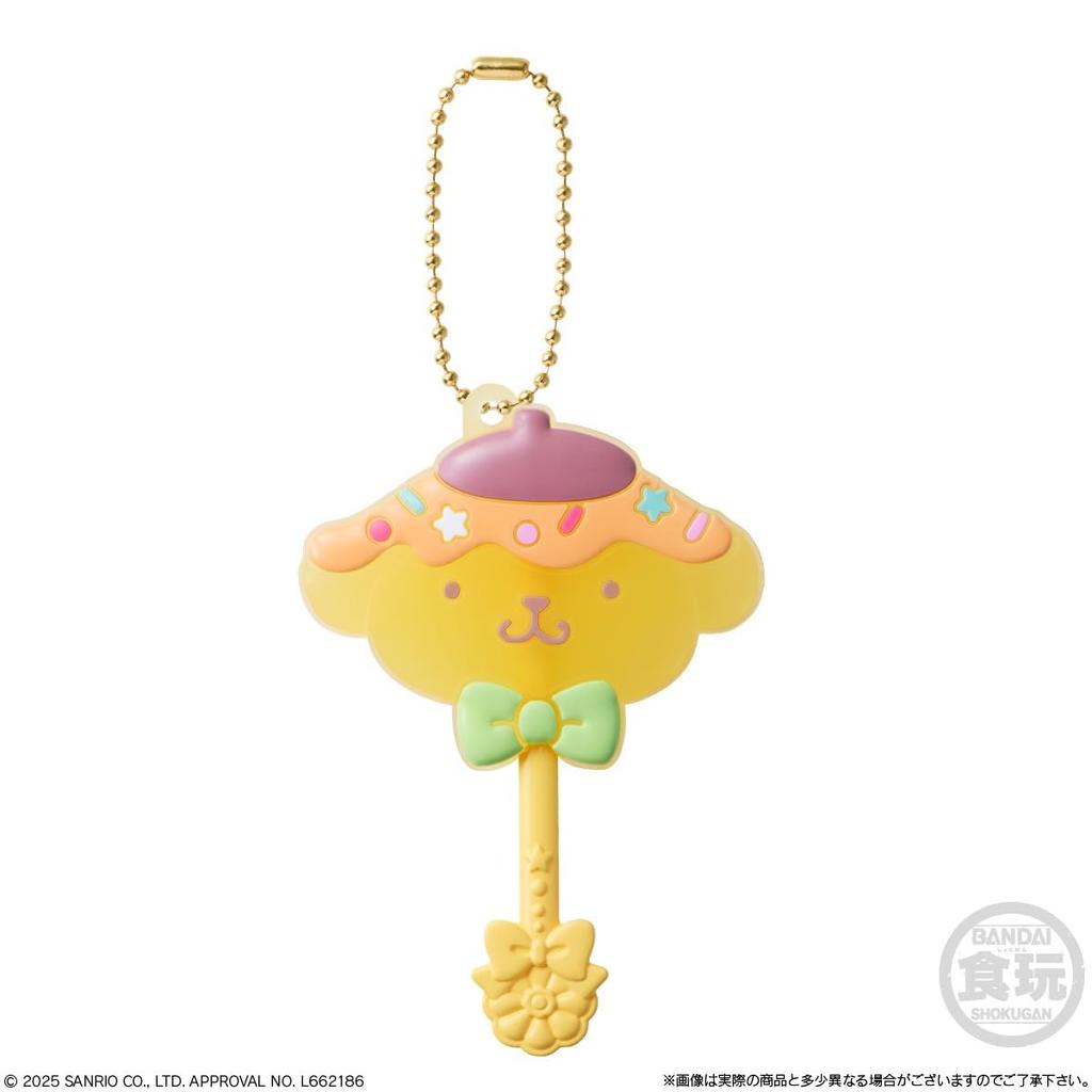 Bandai Lizak Cukierki Postacie Sanrio Cukierki do żucia Zabawki Zestaw Zawieszek, Guma do żucia, (Pole 12)