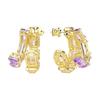 Swarovski Millenia Collection Lucky Crystal Earrings Women Earrings Brown 5725757