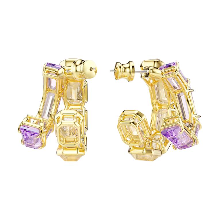 Swarovski Millenia Collection Lucky Crystal Earrings Women Earrings Brown 5725757