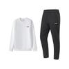 Li Ning Trendy Comfortable Long Sleeve Sweatshirt Casual Sports Suit Men Sweatshirt AWDVG81-2+AKLUA75-5