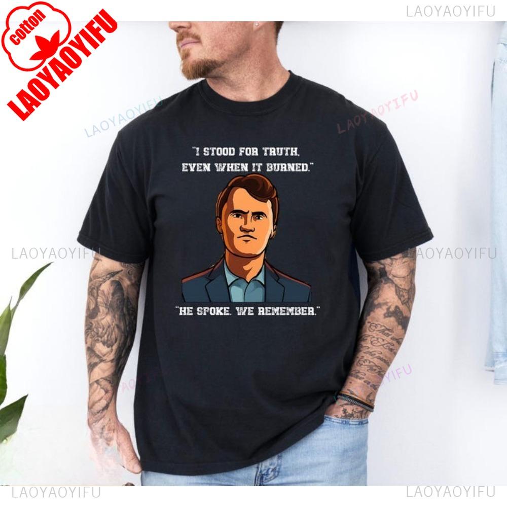 RIP Charlie Kirk Shirt The Forever Patriot Charlie Kirk Tshirt Protest Men Women Tee Tops A True Patriot Charlie Support Tshirt 4XL