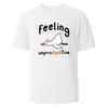 Feeling Unproducktive Print TShirt Casual Short Sleeved Streetwear Tops Summer Tees for Unisex Unisex Cotton Oneck Oversize