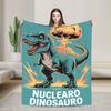 Soft Warm Blankets Travel Office Funny Christmas Italian Brain Rot Italian Brainrot For Couch Chair Print Sofa Bed Cover
