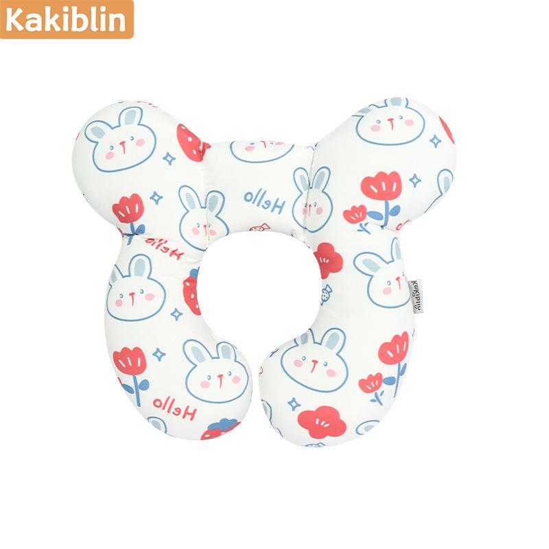 U-Shaped Head Support Pillow for Children's Car Seats and Strollers