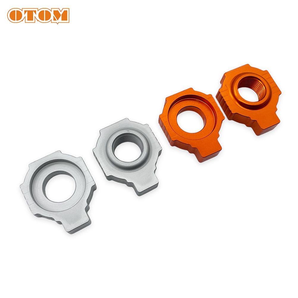 OTOM Motorcycle Rear Axle With Nut Axle Block Pivot Wheel Hub Shaft For KTM HUSQVARNA GASGAS SX85 TC85 2015-2024 MC85 2021-2024