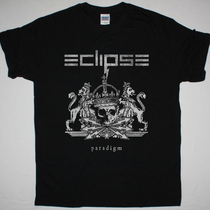 Eclipse Paradigm Black T-Shirt Melodic Rock Tee S разноцветный