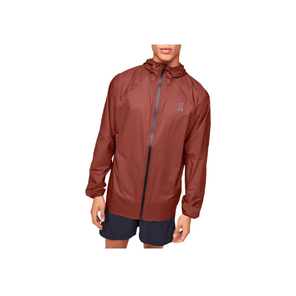 On Ultra Jacket Comfortable Solid Color Hooded Zip Lg Sleeve Jacket Men Jackets Gem-Red 1ME11551939