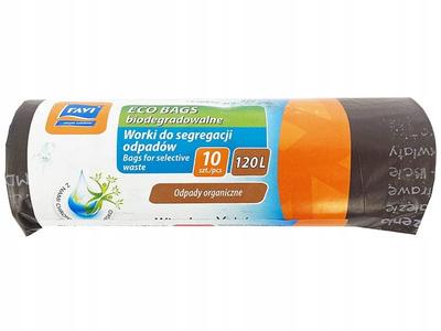 Brown Organic Waste Sorting Bags 120l