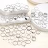 69 PCS Vintage Heart Snake Butterfly Rings Set for Women Metal Gold Plated Geometric Hollow Finger Ring Jewelry Gift 2025 New