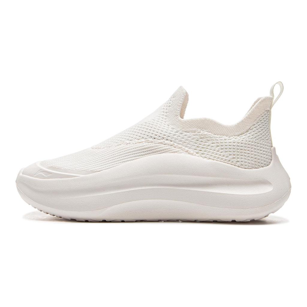 Li Ning Sports Life Collection Cushioning Slip Resistant Abrasion Resistant Breathable Lightweight Low Top Casual Shoes AGLV028-1