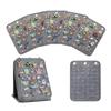 Collection Showcase Badge Organizer Compact Pin Storage Solution Compact Storage Solution Five-Page Layout For Collectors