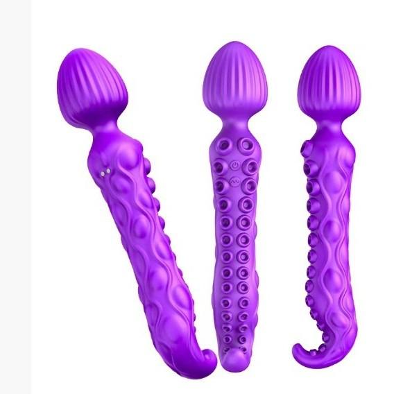 Adult Adult Sex Toy For Women Octopus AV Stick In Body Vibration Masturbator
