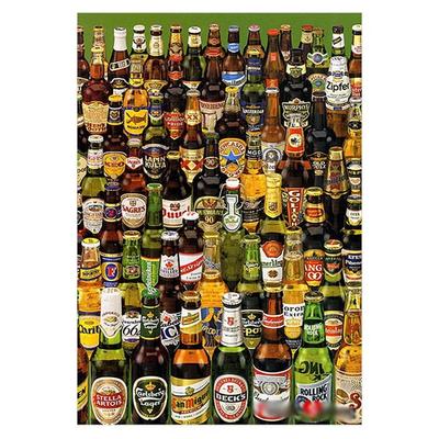Puzzle Life Beer Collection, 38x52cm, 1 Piece, Korean Popular Puzzles