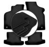 Tapis de voiture premium pour: Siège Arosa hatchback (1997-2005)