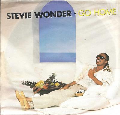 7inch Record STEVIE WONDER - Go Home T1817 Tamla 1985 Canada Soul/Funk Used