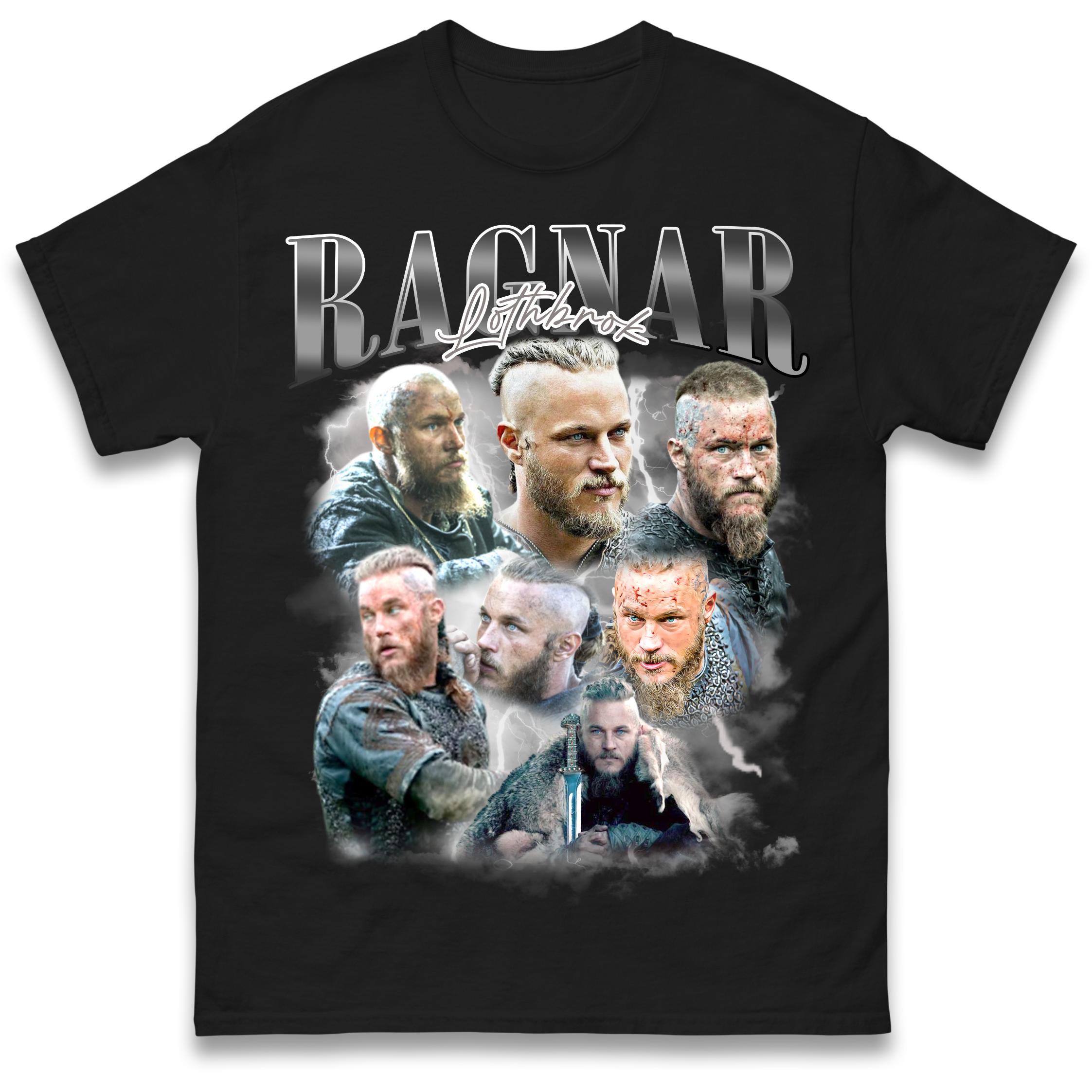 

Ragnar Lothrok Bootleg Mens T Shirt Womens Tops Tees L