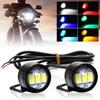 2Pcs Motorcycle Led Light Super Bright Spotlight Driving Safety Lamp Motorcycle Reverse Brake Light Fog Lamp Moto Accessories