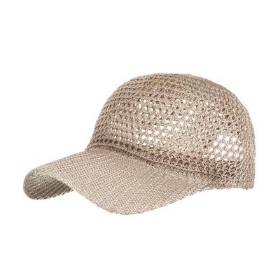 New Solid Color Casual Sun Hat Sunscreen Cap Hollow Mesh Cool Hat Summer Women's Hat Baseball Cap