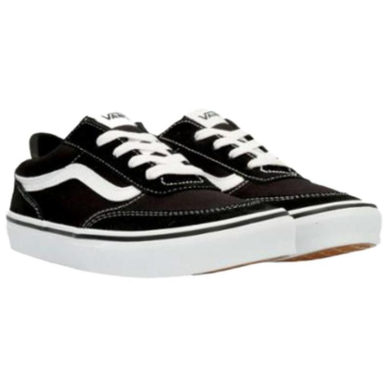 Vans Brooklyn Ls 'Black White' Sneakers VN000D7QBA2