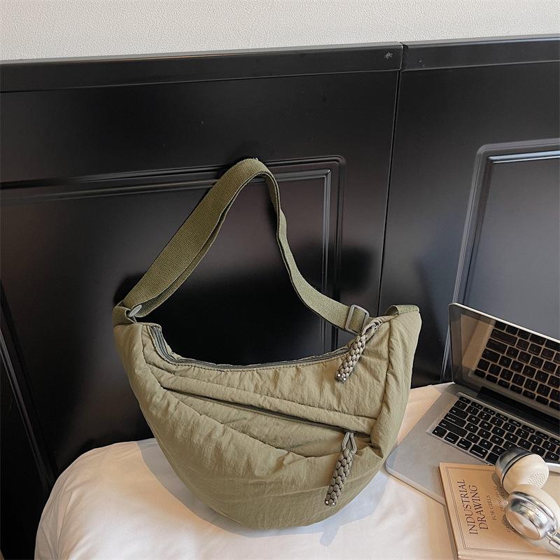 Crossbody Bag, Women's Single-shoulder Bag, Dumpling Bag, Women's Light, Fashionable and Simple Underarm Bag