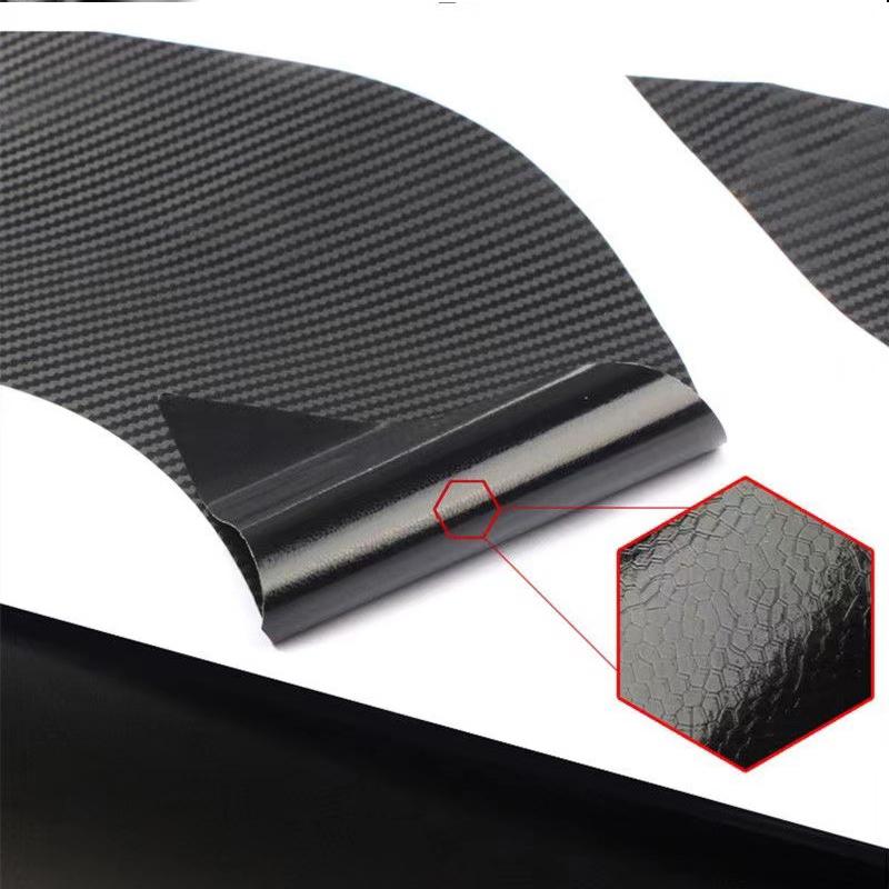 4Pcs Car Door Handle Stickers 3D Carbon Fiber Film Scratches Cover Car Stickers Universal Protector Sticker Auto Accsesories