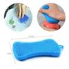 Multicolor Silicone Dishwashing Brush for Stain Removal – Durable Kitchen Cleaning Tool