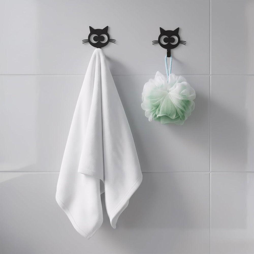 Removable Wall Hooks Self Adhesive Wall Organizer Portable Towel Hooks Bathrooms
