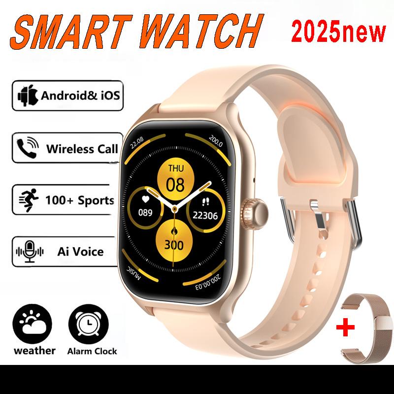 New Smart Watch Men Women Heart Rate Sleep Health Monitoring BT Call Message Notification Multi-sport Mode Smartwatch