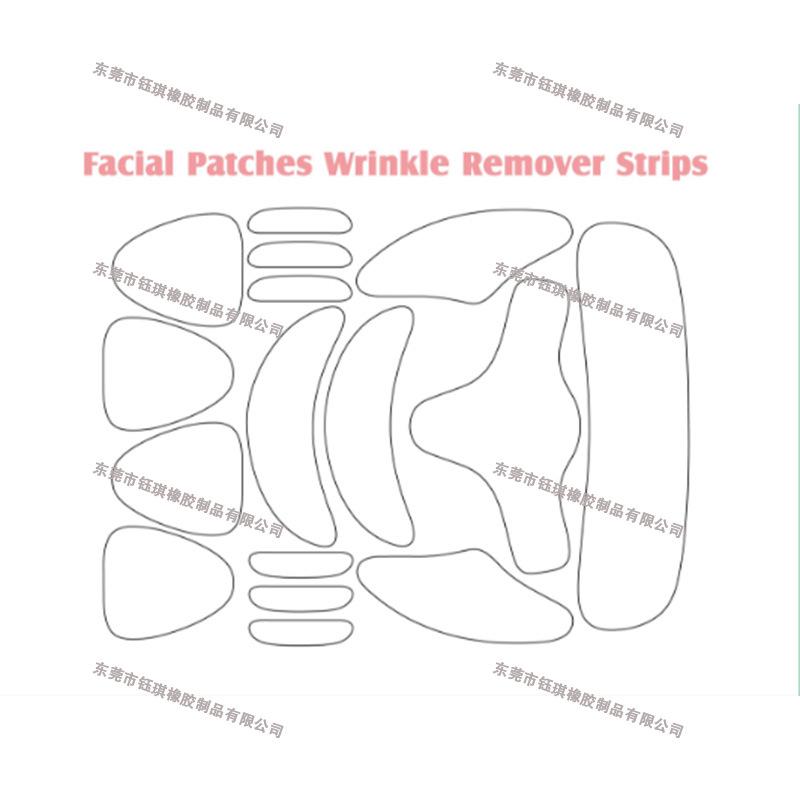 Cross-Border Exclusive Silicone Anti-Wrinkle Patches: 18-Piece, 11-Piece, and 16-Piece Face and Eye Sets