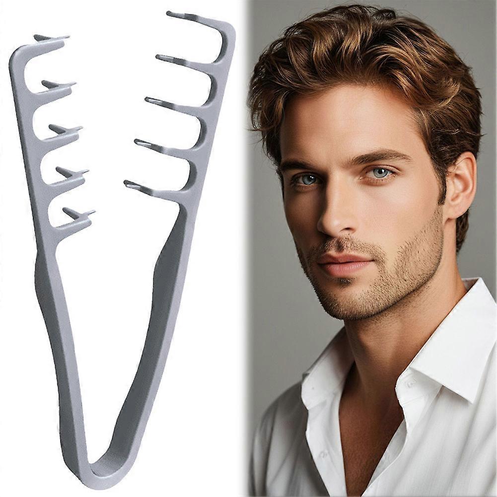 Volumizing Wide-Tooth Hair Styling Comb Waves Increase Volume Scalp Massage Fluffy Hairstyle Comb