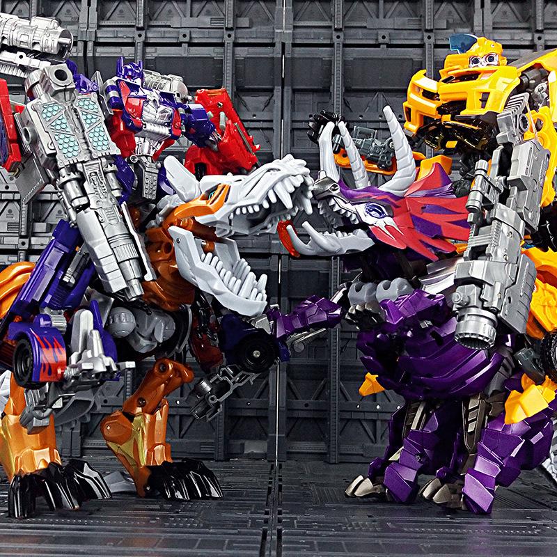 Authentic Alloy Bumblebee & Grimlock Transformer Action Figure for Kids