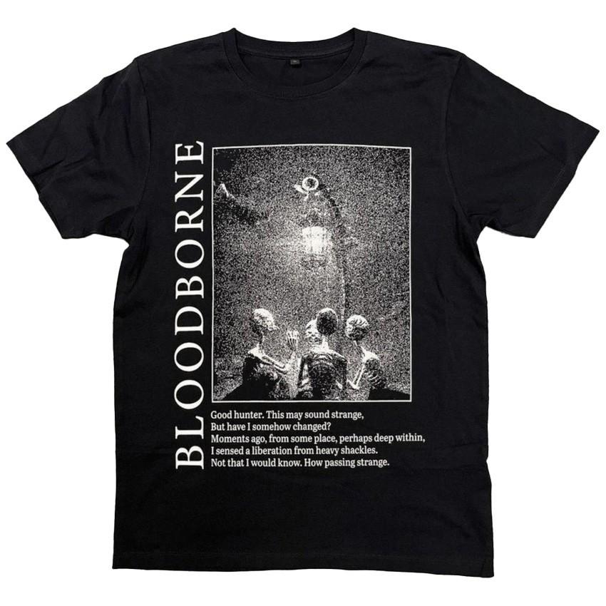 Bloodborne - Hunter and Lamp Messengers Tee Unisex Short Sleeve Shirt S-5XL