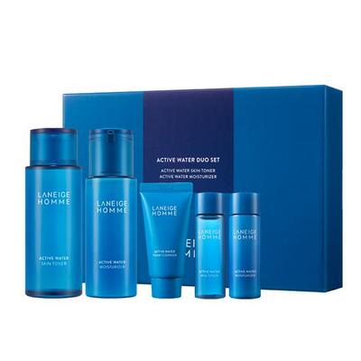 Set Duo Homme Active Water (tonico+idratante+schiuma detergente)