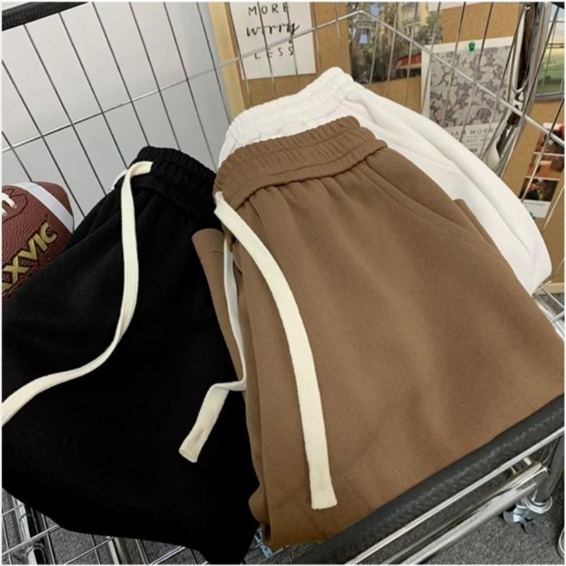 Oversized Loose Shorts Men American Retro Gothic Alphabet Print Japanese Samurai Style Casual Sports Beach Pants Shorts