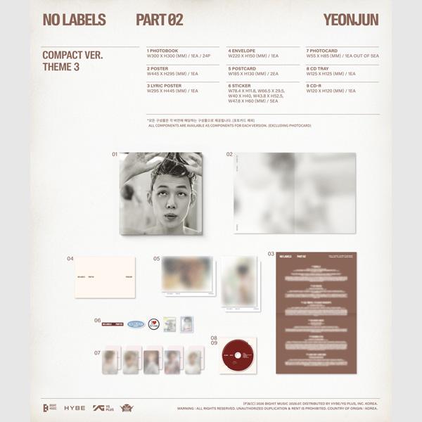 YEONJUN - NO LABELS: PART 02 (Compact Ver.)